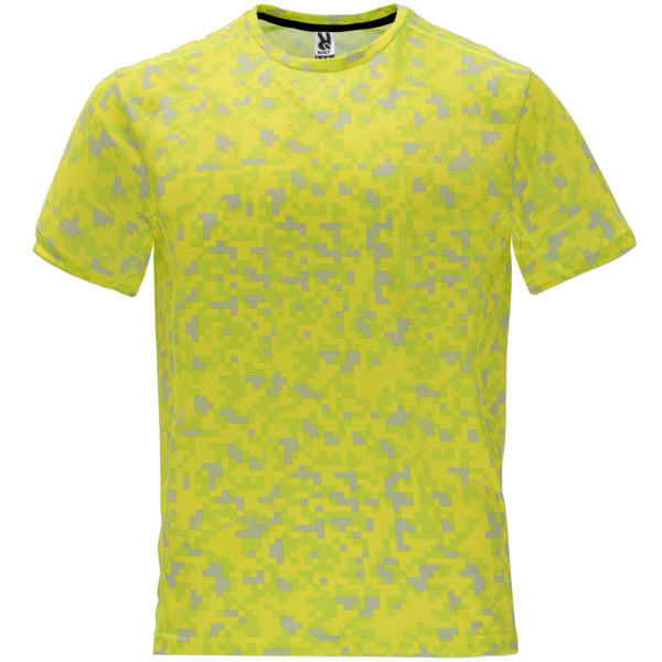 Camiseta Assen - PIXEL AMARILLO FLUOR