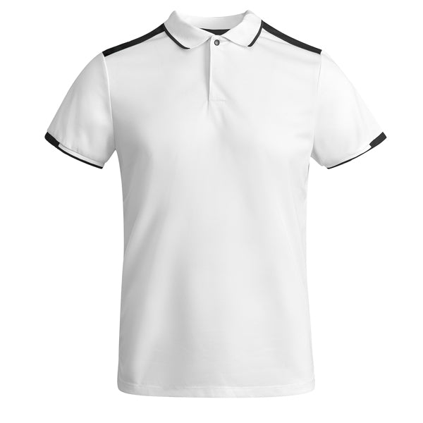 Polo Tamil - BLANCO/NEGRO