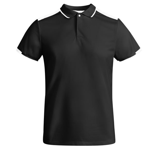 Polo Tamil - NEGRO/BLANCO