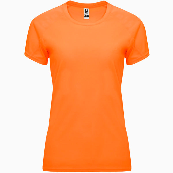 Camiseta Bahrain Woman - NARANJA FLUOR