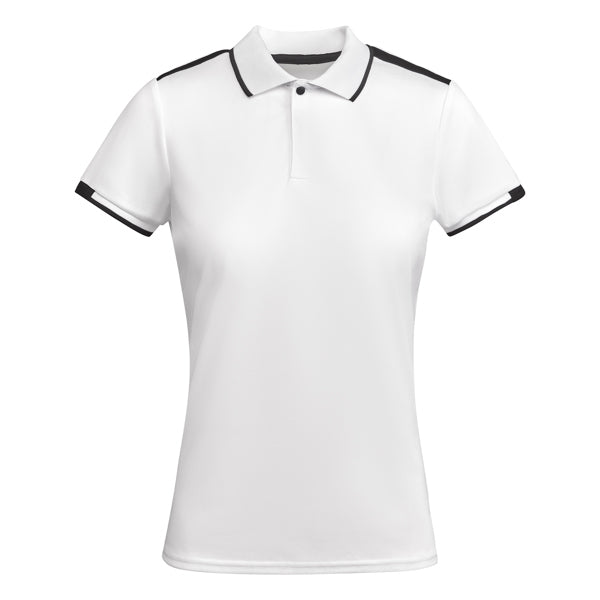 Polo Tamil Woman - BLANCO/NEGRO