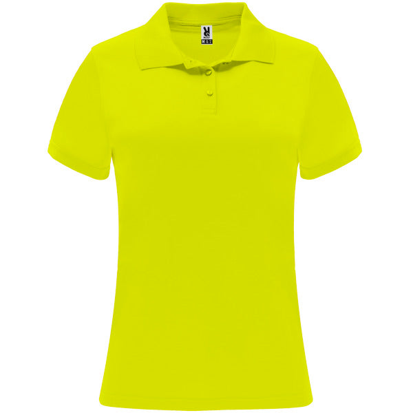 Polo Monzha Woman - AMARILLO FLUOR