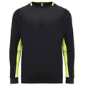 Camiseta Porto - NEGRO/ AMARILLO FLUOR