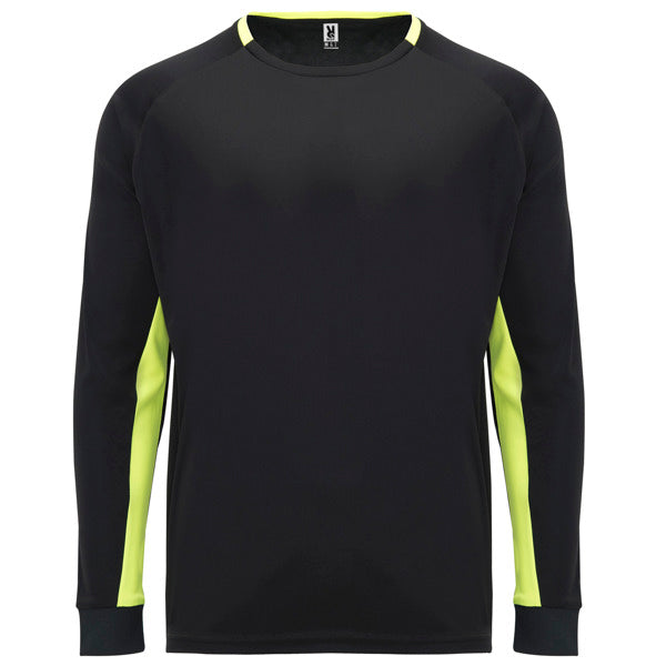 Camiseta Porto - NEGRO/ AMARILLO FLUOR