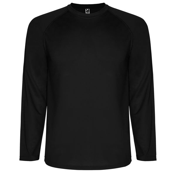 Camiseta Montecarlo L/S - NEGRO