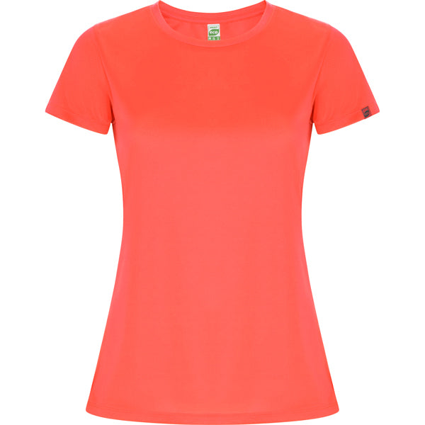 Camiseta Imola Woman - CORAL FLUOR