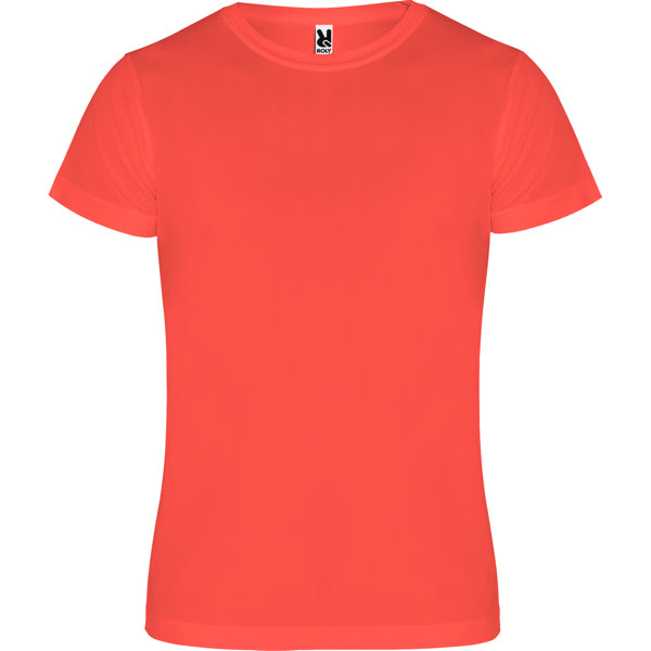 Camiseta Camimera - CORAL FLUOR