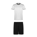 Conjunto deportivo United - BLANCO/NEGRO