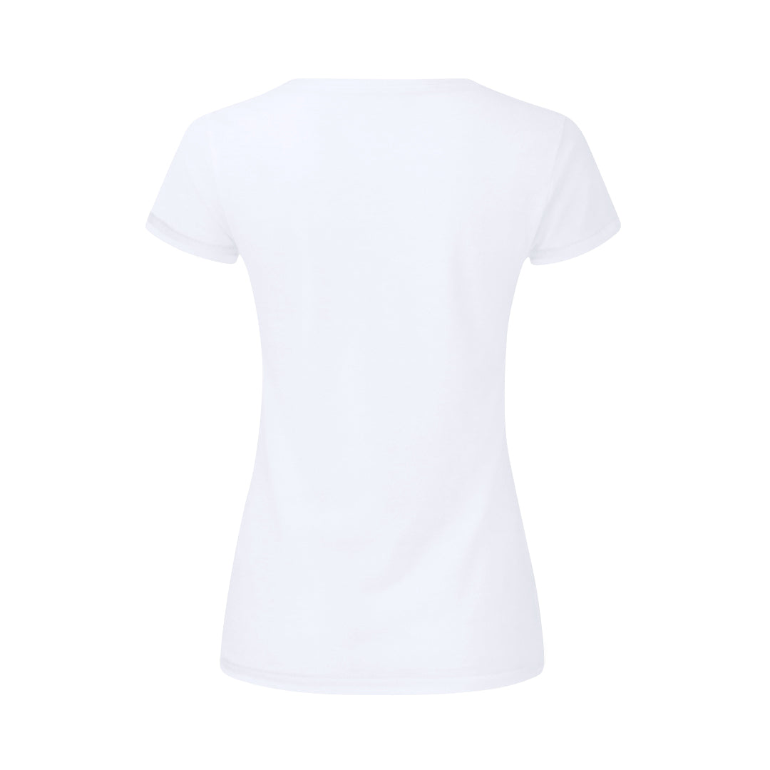 Camiseta Mujer Blanca Iconic V-Neck