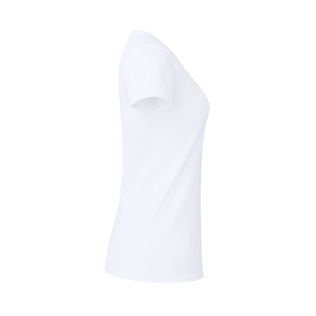 Camiseta Mujer Blanca Iconic V-Neck