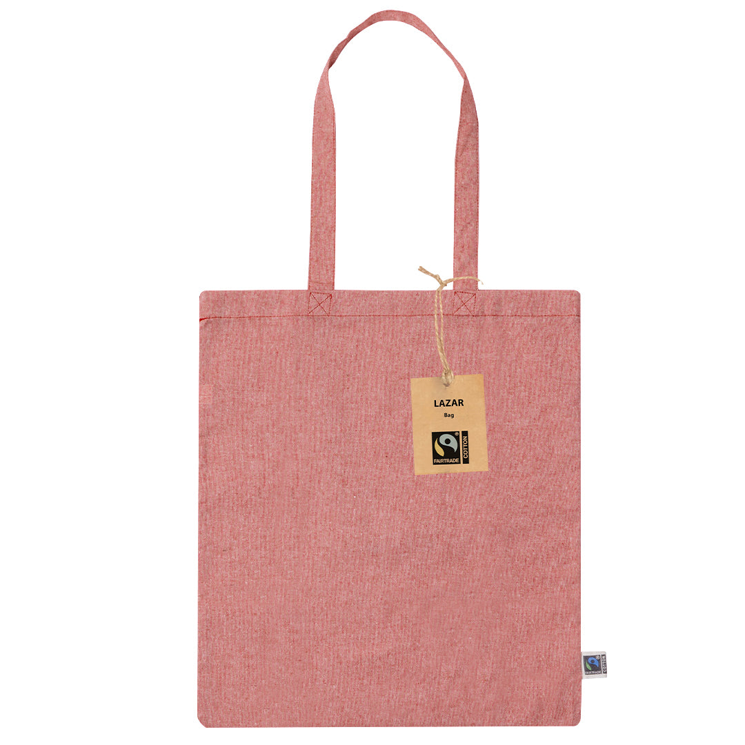 Bolsa Lazar Fairtrade - ROJO