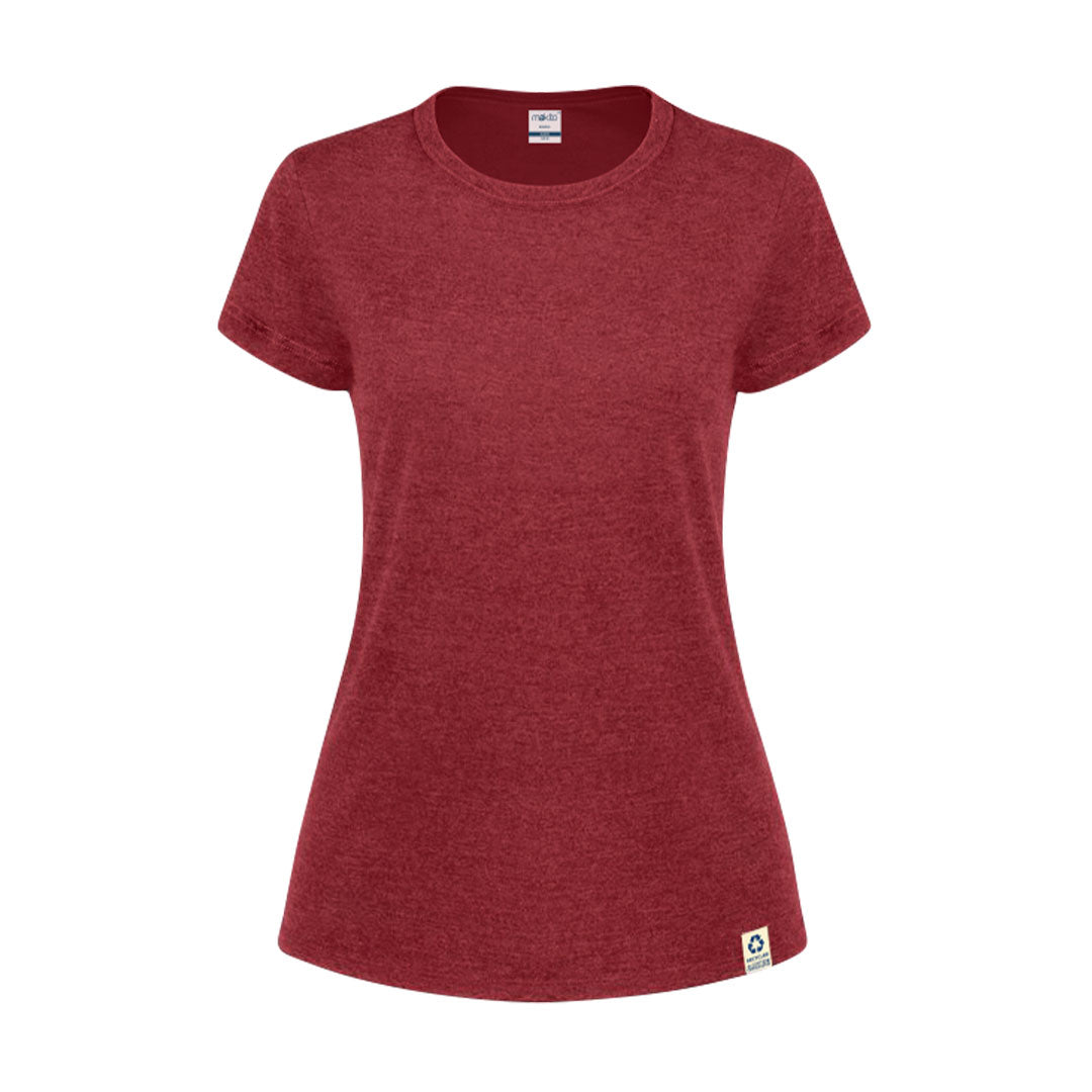 Camiseta Mujer Bandul - ROJO