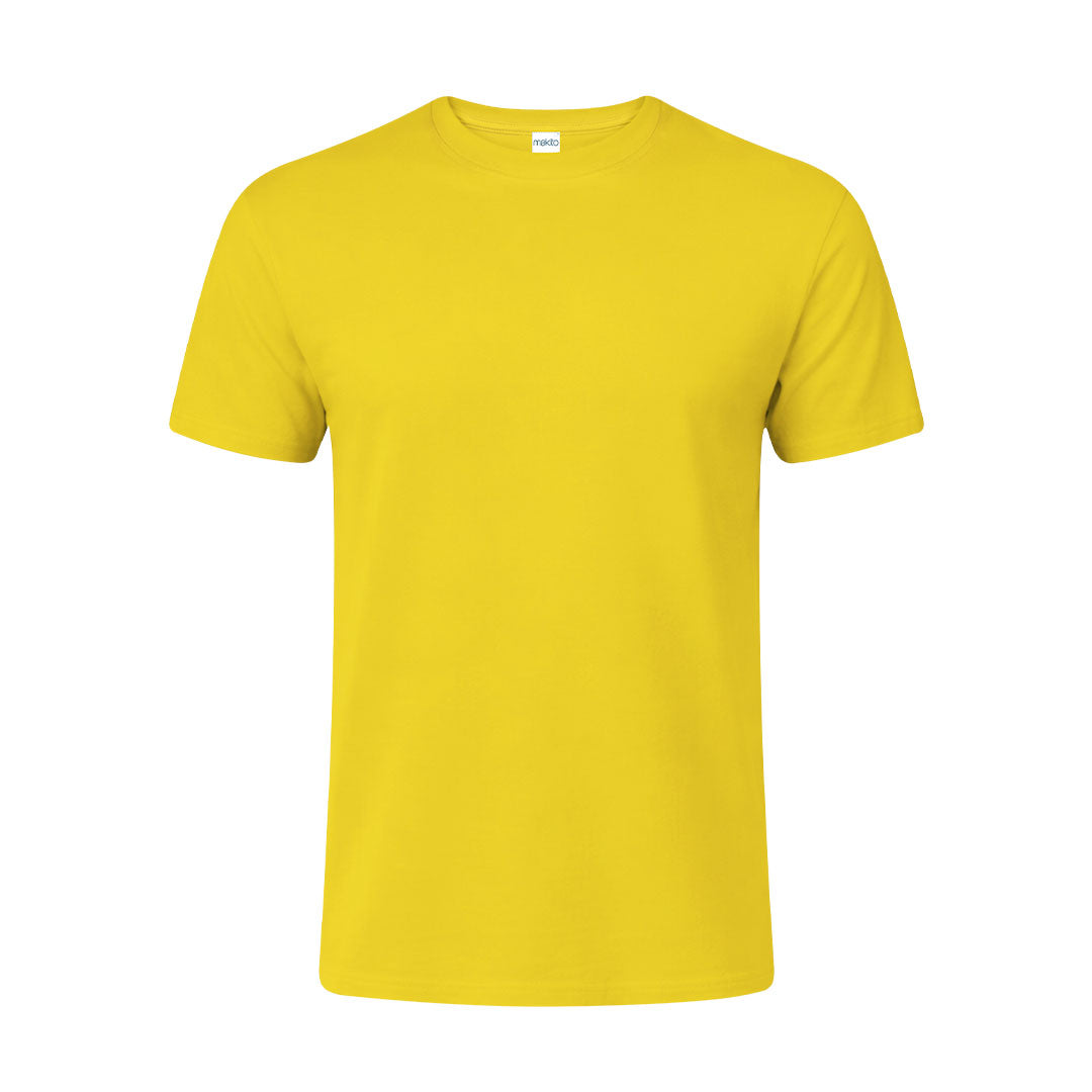 Camiseta Adulto Color Seiyo - AMARILLO