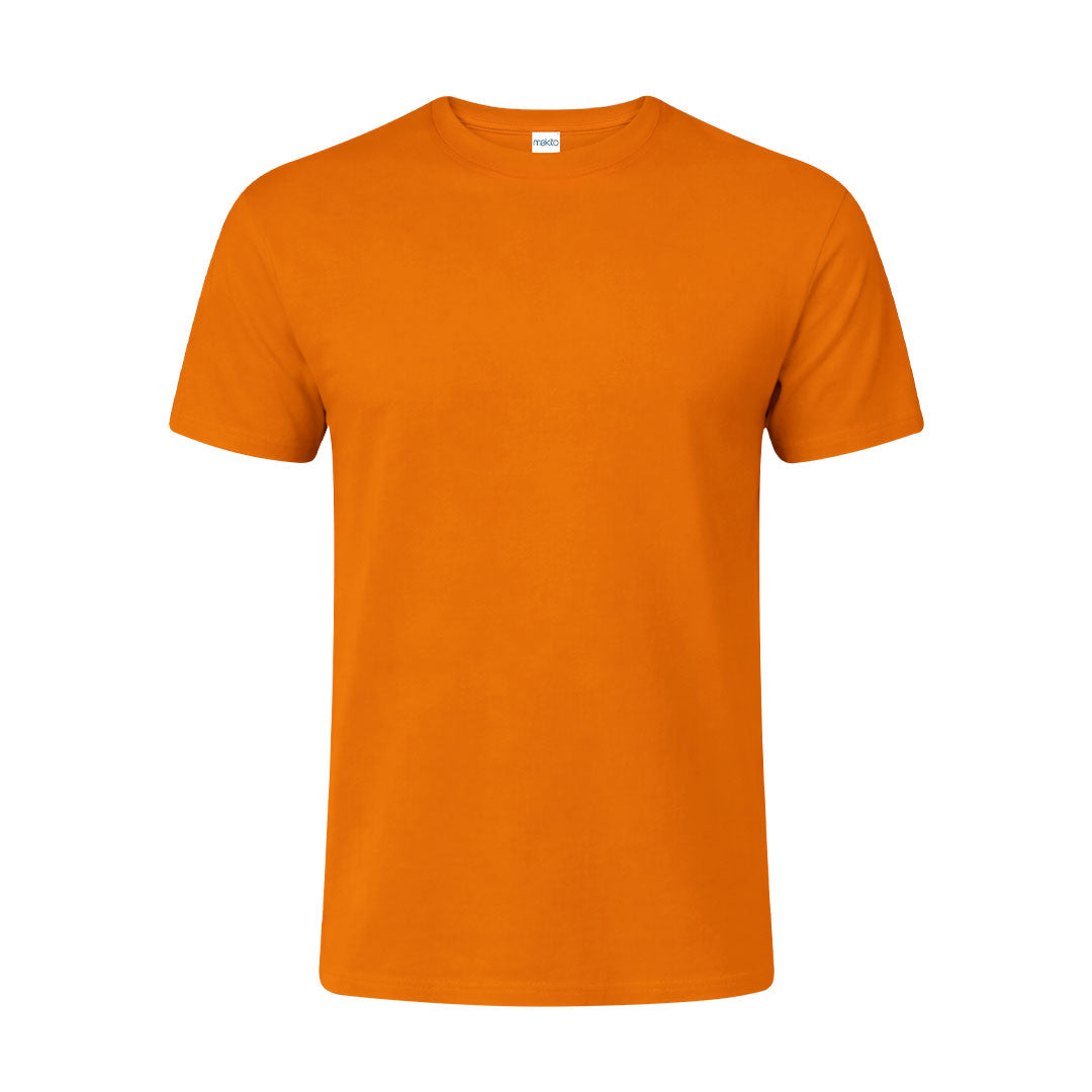 Camiseta Adulto Color Seiyo - NARANJA