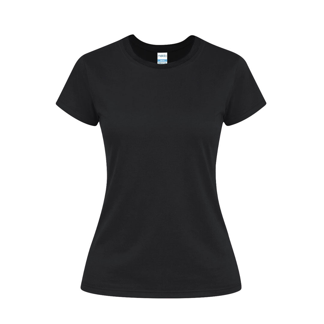 Camiseta Mujer Color Seiyo - NEGRO