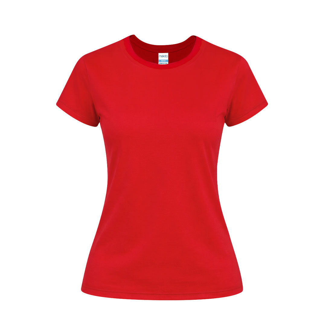 Camiseta Mujer Color Seiyo - ROJO