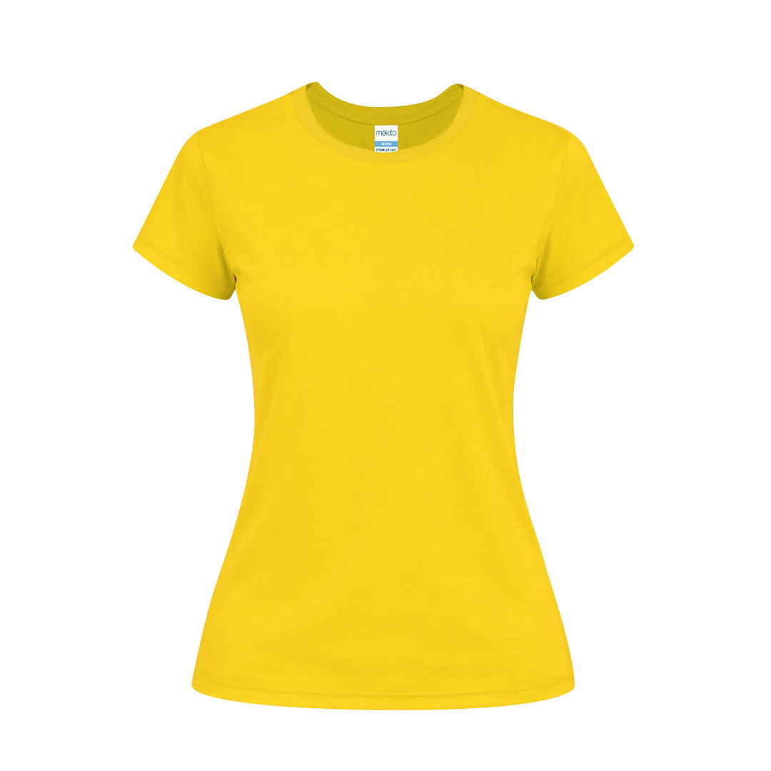 Camiseta Mujer Color Seiyo - AMARILLO