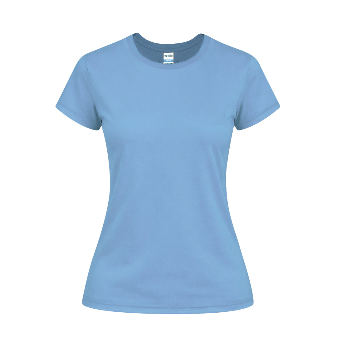 Camiseta Mujer Color Seiyo - AZUL CLARO