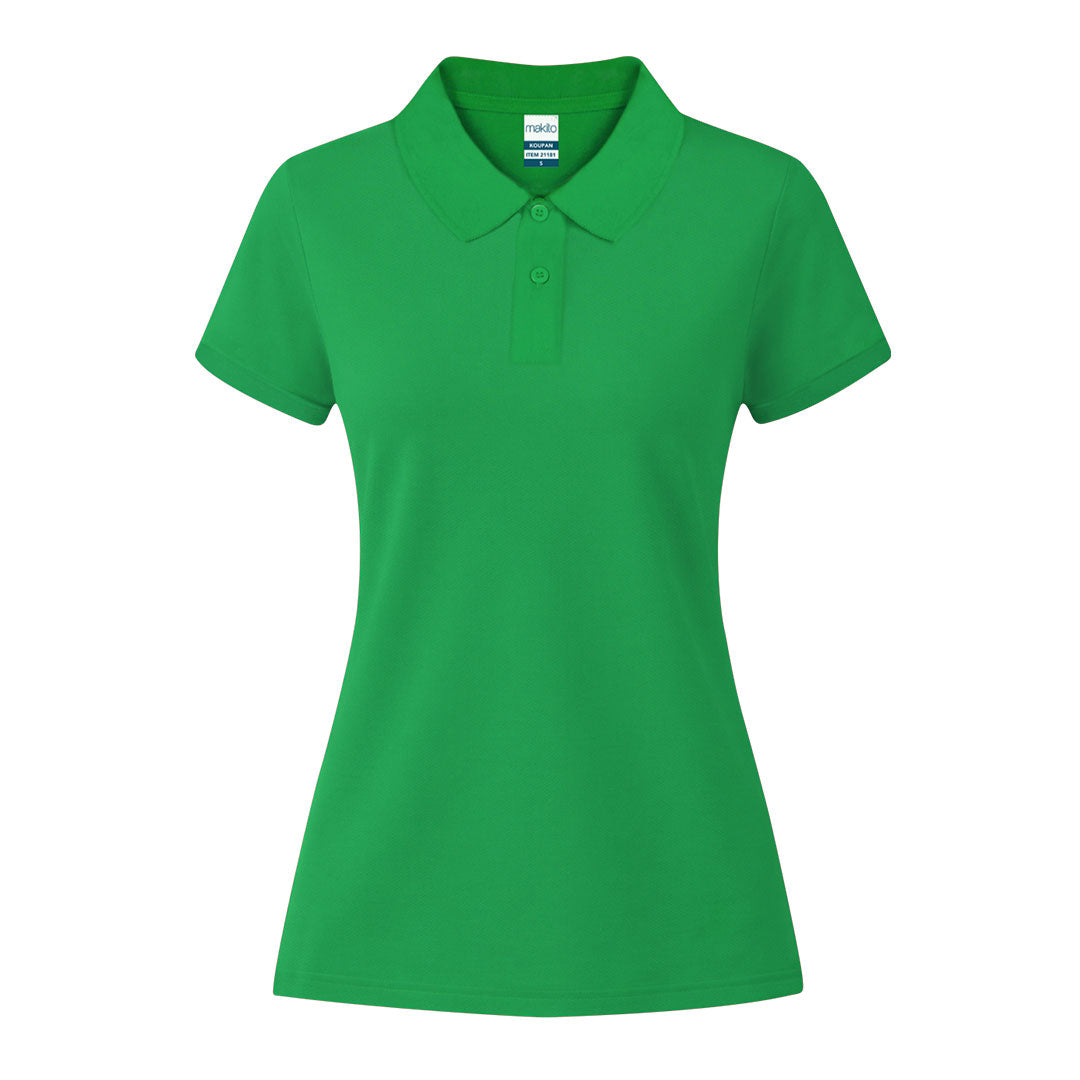Polo Mujer Color Koupan - VERDE