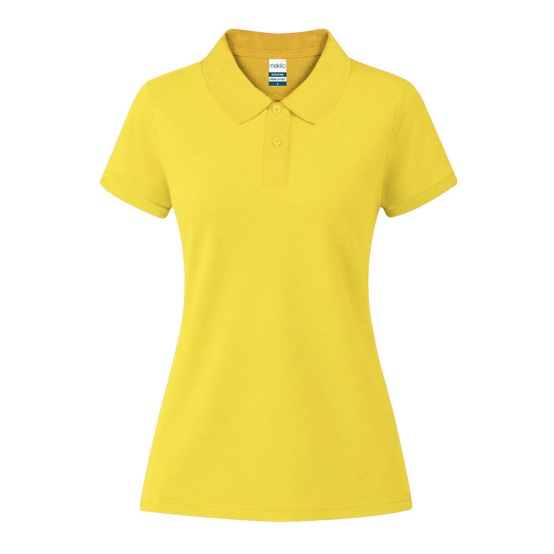 Polo Mujer Color Koupan - AMARILLO