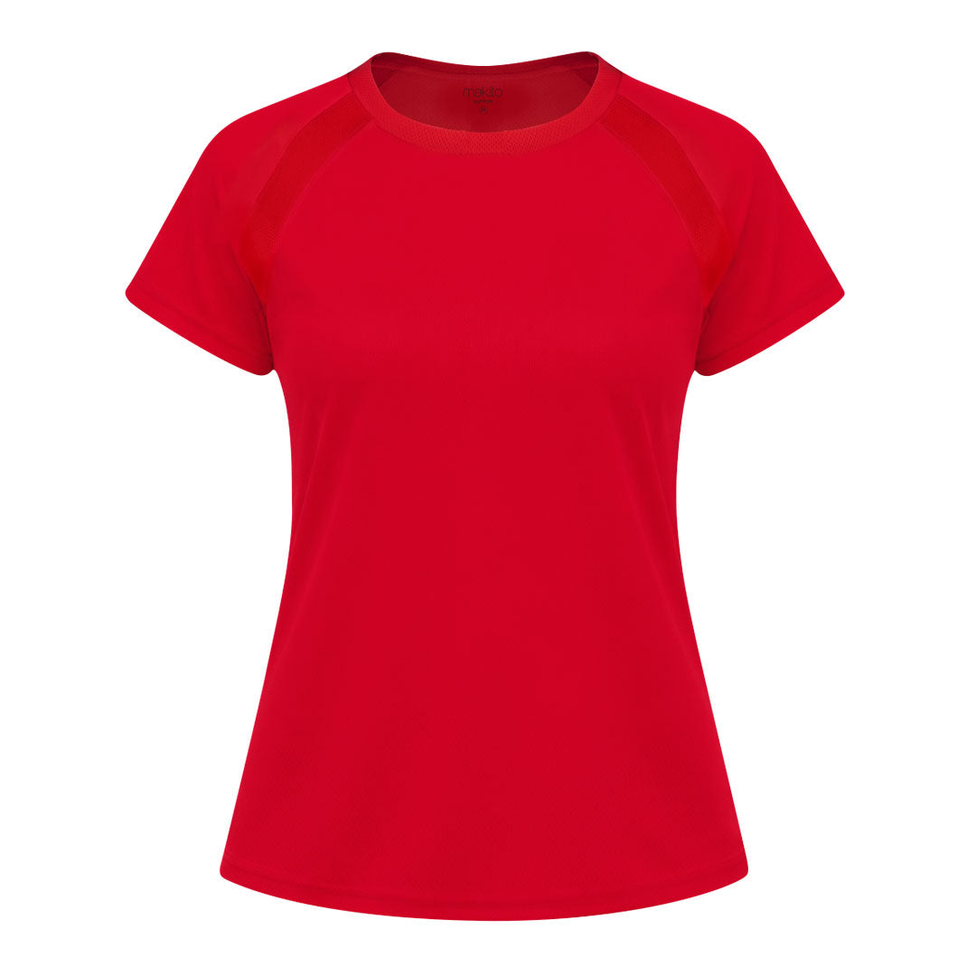 Camiseta Mujer Sappor - ROJO