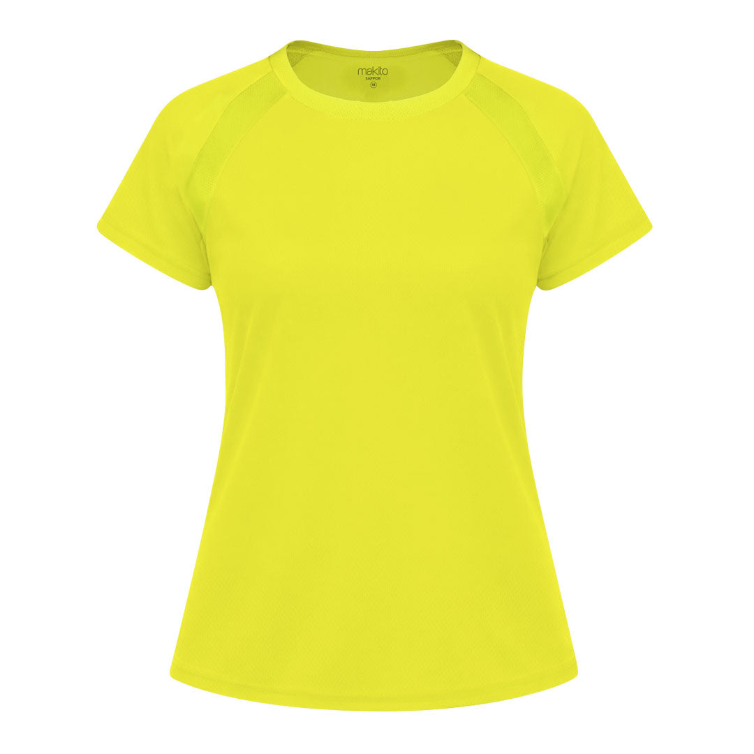 Camiseta Mujer Sappor - AMARILLO