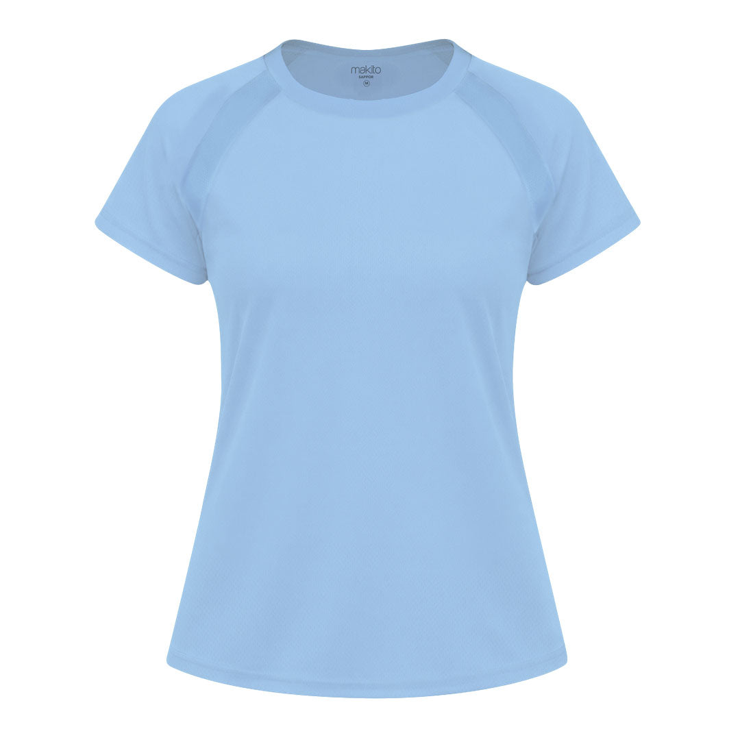 Camiseta Mujer Sappor - AZUL CLARO