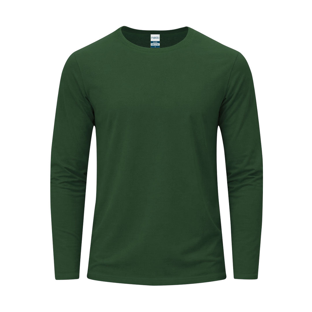 Camiseta Adulto Color Hawk - VERDE BOTELLA