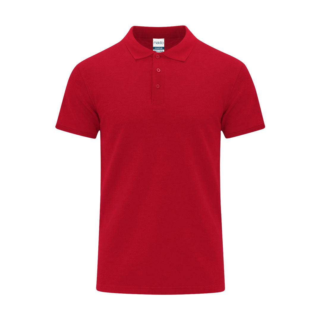 Polo Adulto Color Chaplin - ROJO