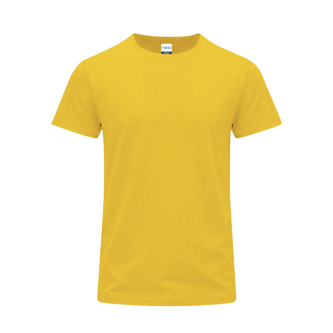 Camiseta Adulto Color Stiles - AMARILLO