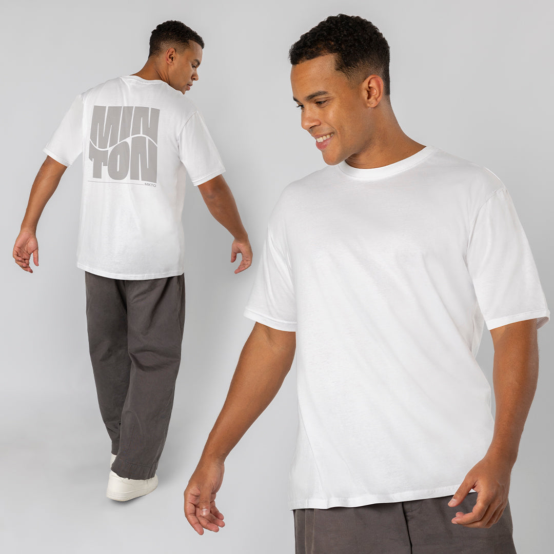 Camiseta Adulto Oversize Minton