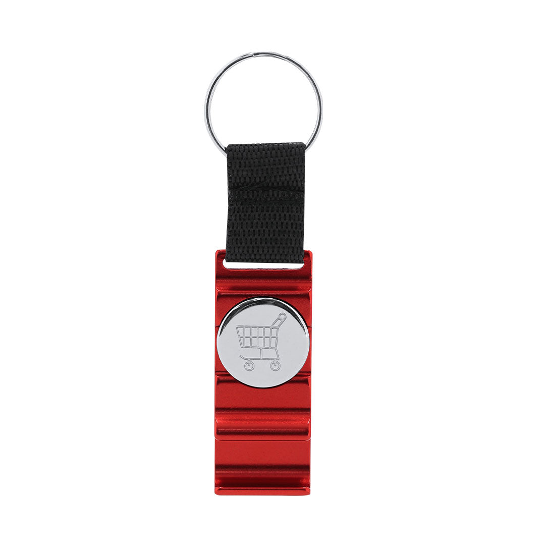 Llavero Moneda Nevin - ROJO