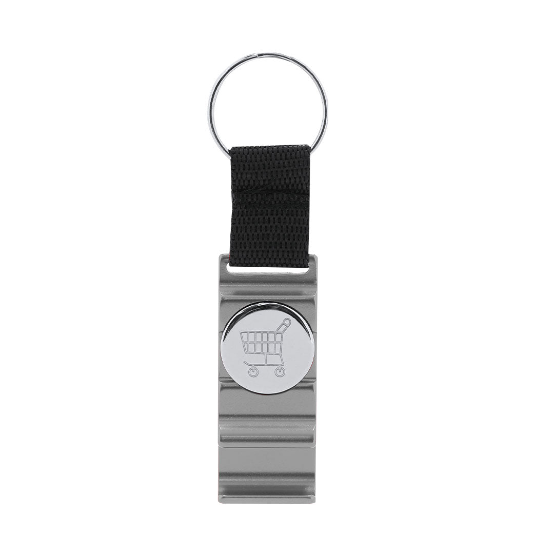 Llavero Moneda Nevin - PLATEADO