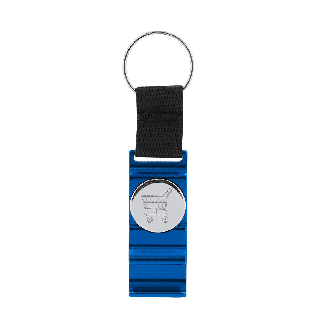 Llavero Moneda Nevin - AZUL