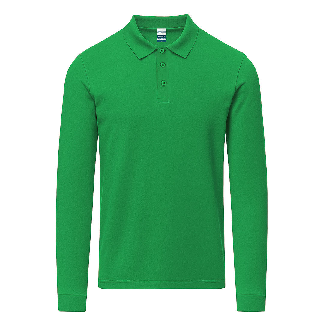 Polo Adulto Color Charlot - VERDE