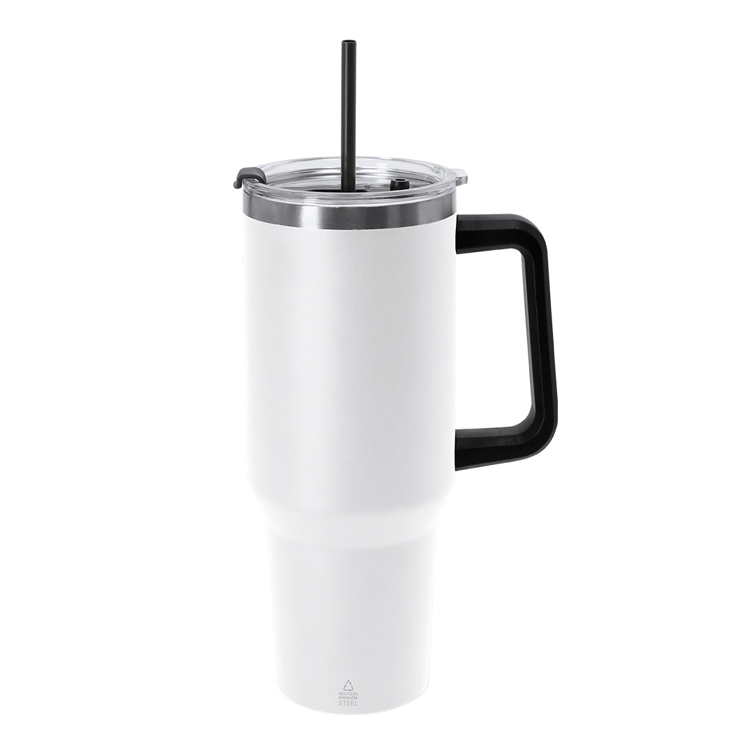 Taza Térmica Liena - BLANCO
