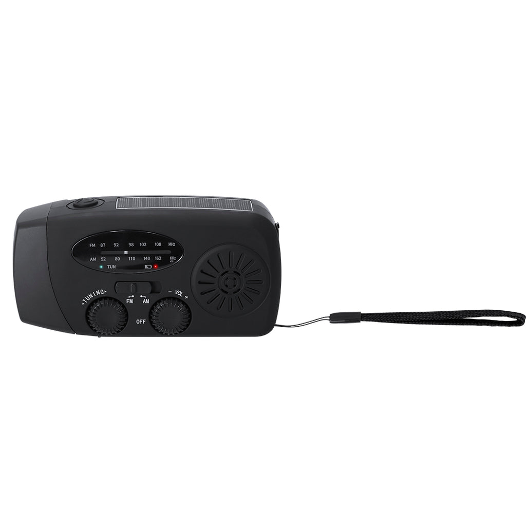 Radio Emergencia Multifunción Cartney - NEGRO
