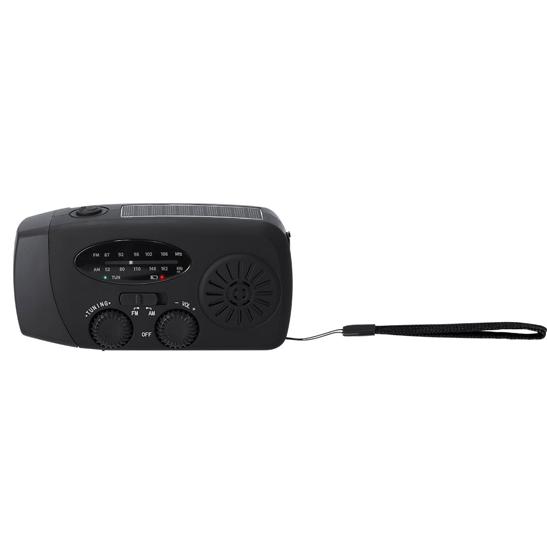 Radio Emergencia Multifunción Cartney - NEGRO
