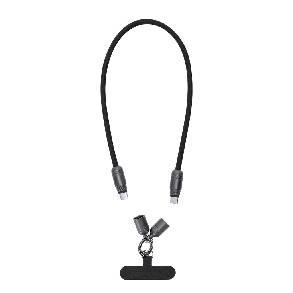 Cable Cargador Soporte Micers - NEGRO