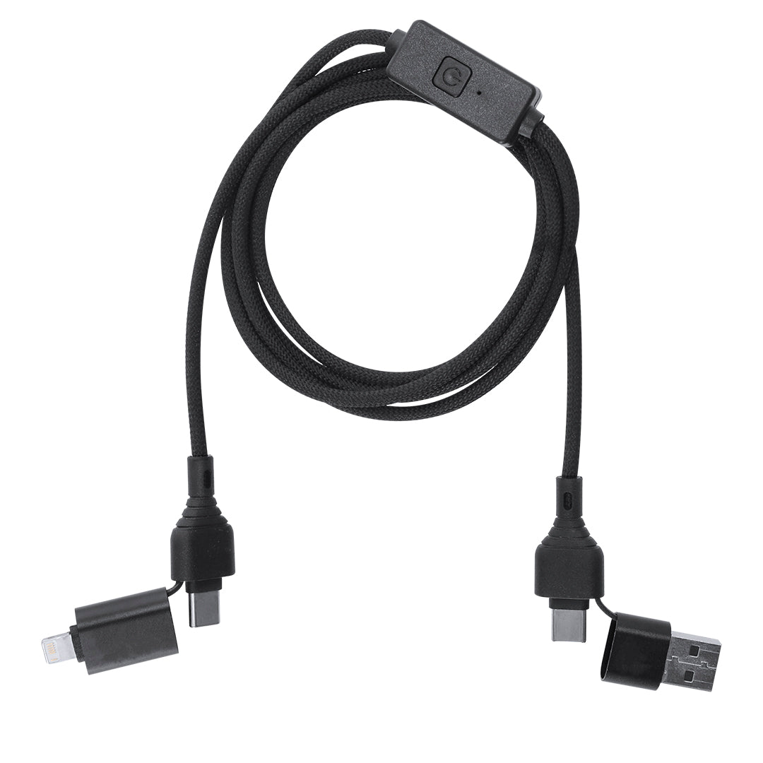 Cable Protección Piratería Gabbo - NEGRO