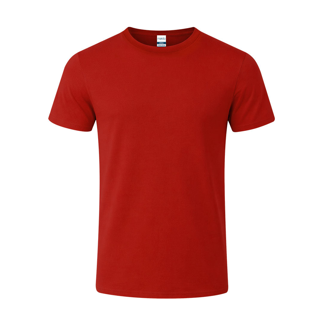 Camiseta Adulto Color Epika - ROJO