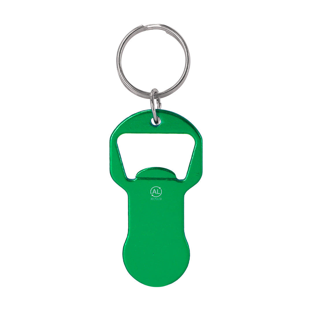 Llavero Moneda Abridor Belarox - VERDE