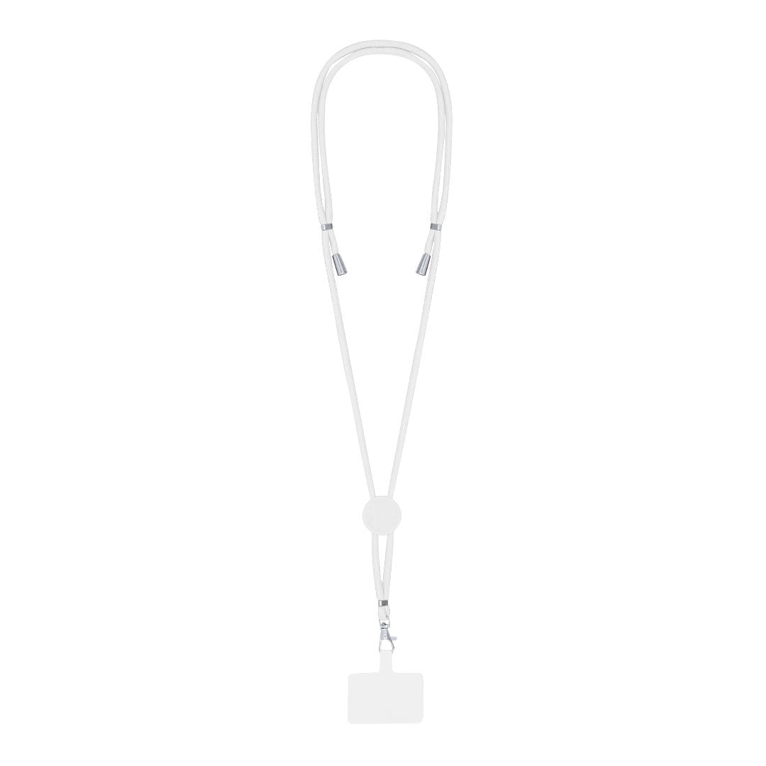 Lanyard Soporte Zaret - BLANCO