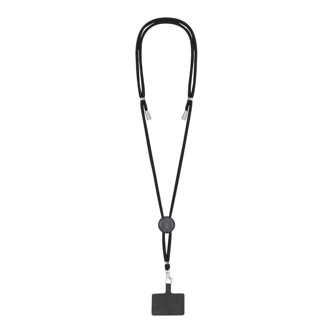 Lanyard Soporte Zaret - NEGRO