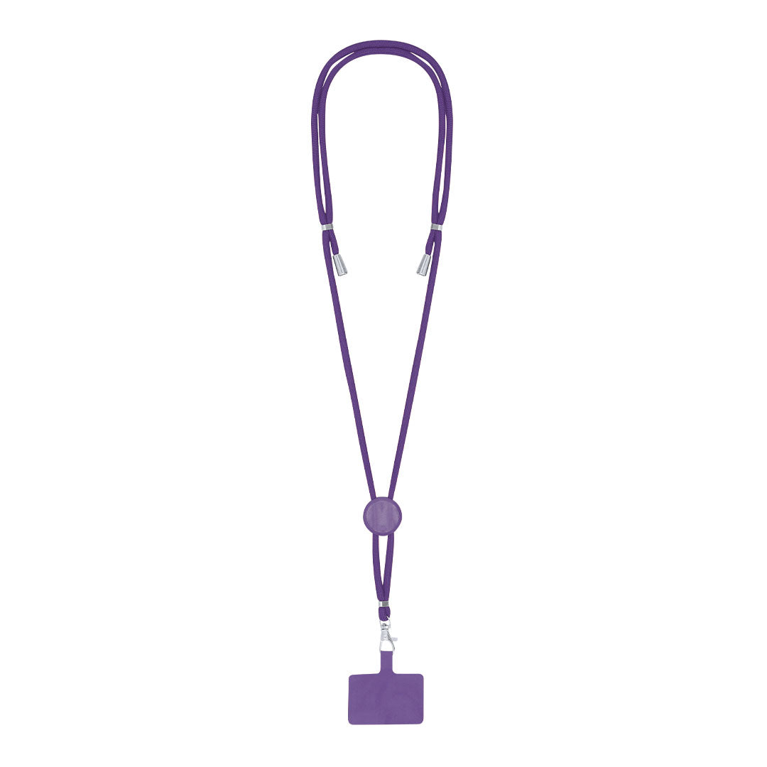 Lanyard Soporte Zaret - MORADO