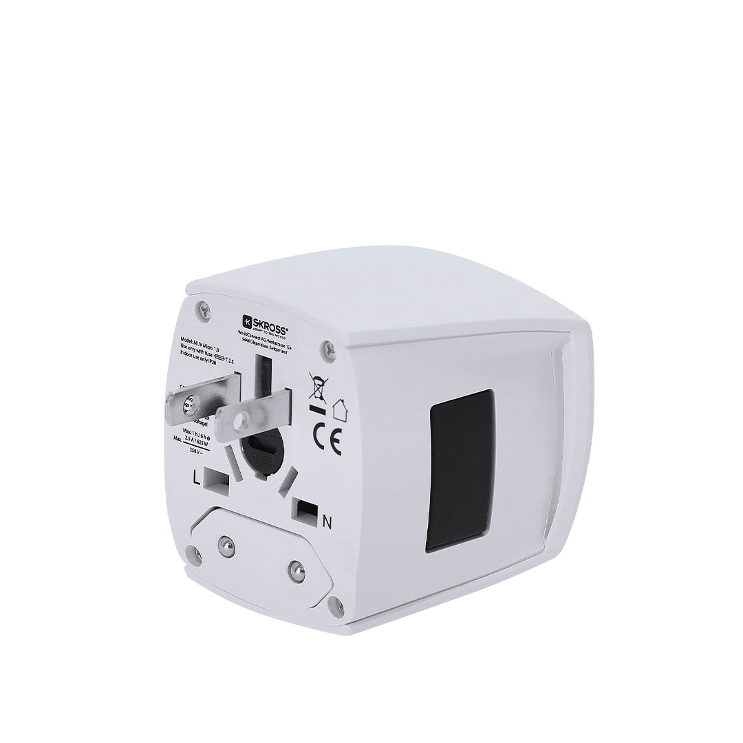 Adaptador Viaje Universal Skross MUV MICRO