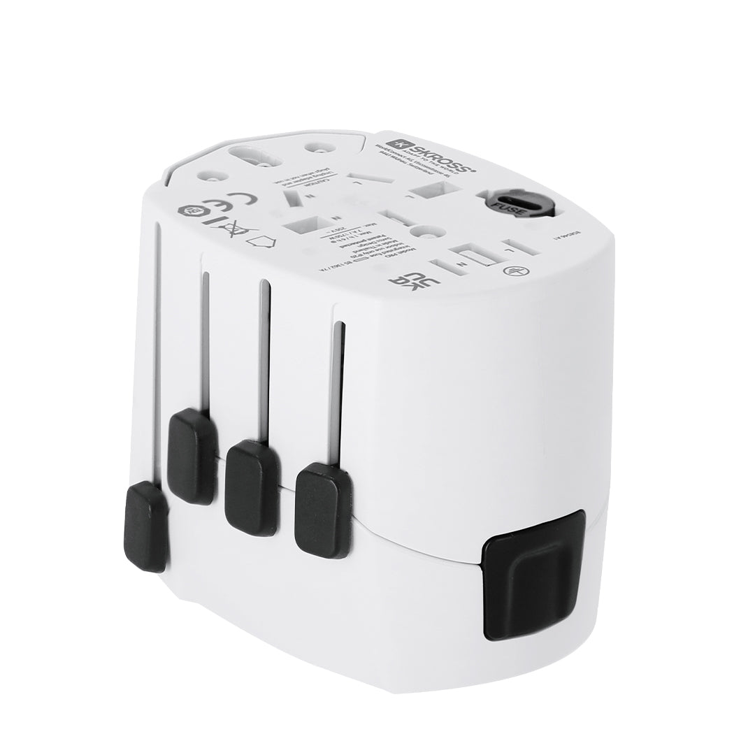 Adaptador Viaje Universal Skross PRO 3-POLE