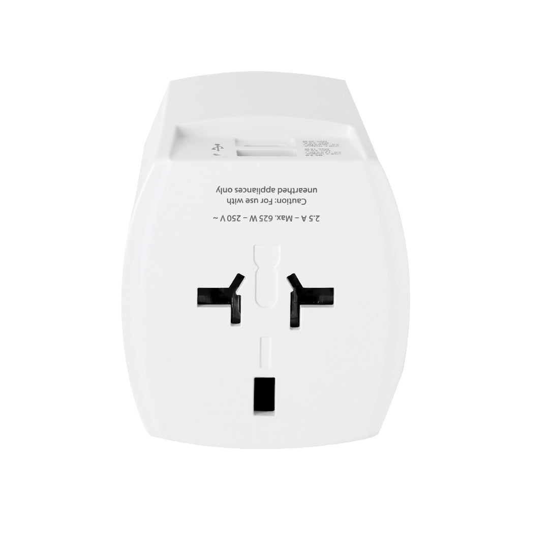Adaptador Viaje Universal Skross MUV USB 30W PD - BLANCO
