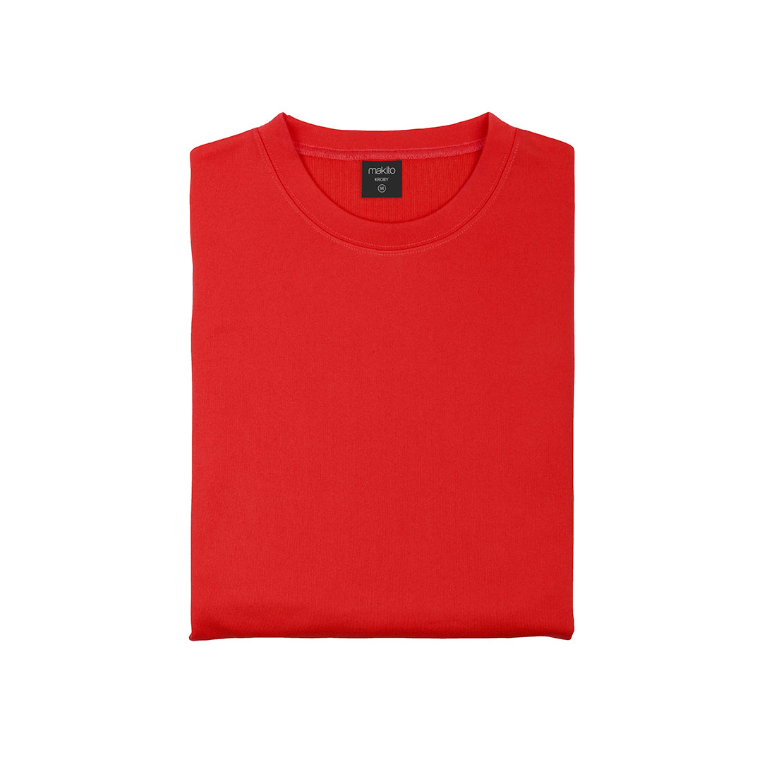 Sudadera Técnica Adulto Kroby - ROJO