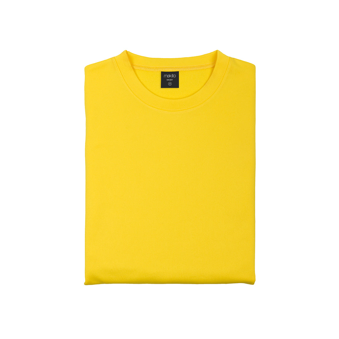 Sudadera Técnica Adulto Kroby - AMARILLO